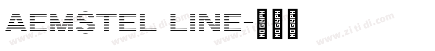 Aemstel Line字体转换